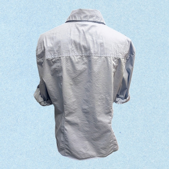 Women's New York & Company Button Down Shirt - Picture 4 of 5